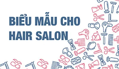 In ấn biểu mẫu cho Salon chăm sóc tóc cần lưu ý những gì?